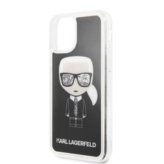 Karl Lagerfeld puzdro gumené Apple iPhone 11 KLHCN61ICGBK čierne