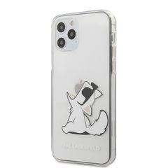 Karl Lagerfeld puzdro gumené Apple iPhone 12 Pro Max KLHCP12LCFNRC tra