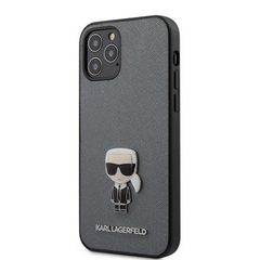 Karl Lagerfeld puzdro gumené Apple iPhone 12 Pro Max KLHCP12LIKMSSL st