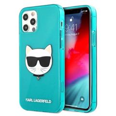 Karl Lagerfeld puzdro gumené Apple iPhone 12/12 Pro KLHCP12MCHTRB
