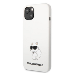 Karl Lagerfeld puzdro gumené Apple iPhone 13 KLHCP13MSNCHBCH bie
