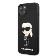 Karl Lagerfeld puzdro gumené Apple iPhone 13 KLHCP13MSNIKBCK čie