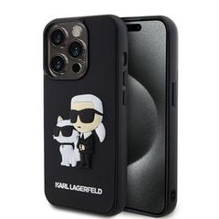 Karl Lagerfeld puzdro gumené Apple iPhone 13 Pro KLHCP13L3DRKCNK