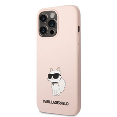Karl Lagerfeld puzdro gumené Apple iPhone 13 Pro KLHCP13LSNCHBCP
