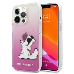 Karl Lagerfeld puzdro gumené Apple iPhone 13 Pro Max KLHCP13XCFNRCPI t