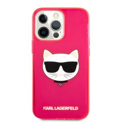 Karl Lagerfeld puzdro gumené Apple iPhone 13 Pro Max KLHCP13XCHT