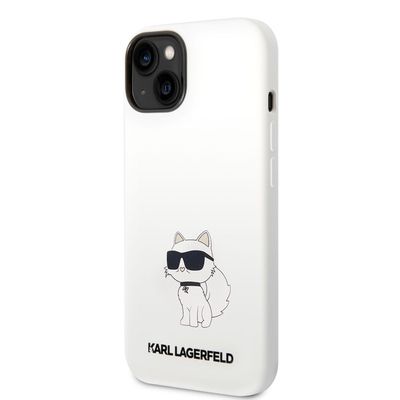 Karl Lagerfeld puzdro gumené Apple iPhone 14 KLHCP14SSNCHBCH bie