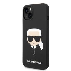 Karl Lagerfeld puzdro gumené Apple iPhone 14 Plus KLHCP14MSLKHBK