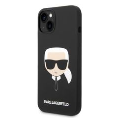 Karl Lagerfeld puzdro gumené Apple iPhone 14 Plus KLHMP14MSLKHBK