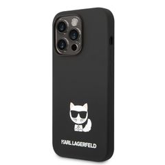Karl Lagerfeld puzdro gumené Apple iPhone 14 Pro Max KLHCP14XSLC