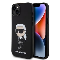 Karl Lagerfeld puzdro gumené Apple iPhone 15 Plus KLHCP15MSNIKBC