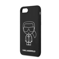Karl Lagerfeld puzdro gumené Apple iPhone 7/8/SE 2020 KLHCI8SILF