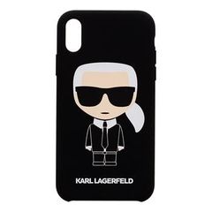 Karl Lagerfeld puzdro gumené Apple iPhone 7/8/SE 2020 KLHCI8SLFK