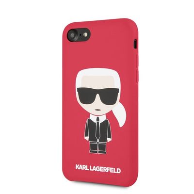 Karl Lagerfeld puzdro gumené Apple iPhone 7/8/SE 2020 KLHCI8SLFK