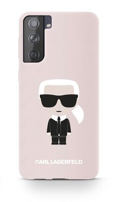 Karl Lagerfeld puzdro gumené Samsung G996 Galaxy S21 Plus KLHCS21MSLFK