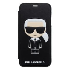 Karl Lagerfeld puzdro knižka Apple iPhone XR KLFLBKI61IKPUBK Iko