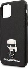 Karl Lagerfeld puzdro plastové Apple iPhone 11 KLHCN61IKFBMBK či