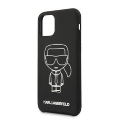 Karl Lagerfeld puzdro plastové Apple iPhone 11 Pro KLHCN58SILFLW