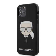 Karl Lagerfeld puzdro plastové Apple iPhone 12 Pro Max KLHCP12LGLBK