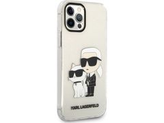 Karl Lagerfeld puzdro plastové Apple iPhone 12/12 Pro KLHCP12MHN