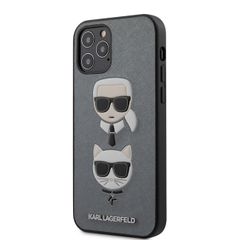 Karl Lagerfeld puzdro plastové Apple iPhone 12/12 Pro KLHCP12MSAKICKCS