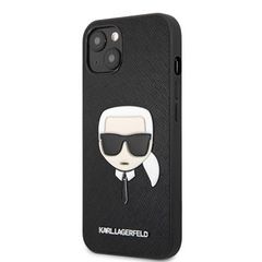 Karl Lagerfeld puzdro plastové Apple iPhone 13 KLHCP13MSAKHBK čierne