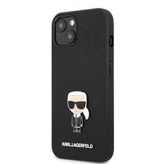 Karl Lagerfeld puzdro plastové Apple iPhone 13 Mini KLHCP13SIKMSBK čIe