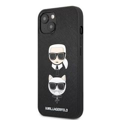 Karl Lagerfeld puzdro plastové Apple iPhone 13 Mini KLHCP13SSAKICKCBK