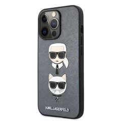 Karl Lagerfeld puzdro plastové Apple iPhone 13 Pro KLHCP13LSAKICKCSL š