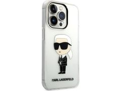 Karl Lagerfeld puzdro plastové Apple iPhone 14 Pro KLHCP14LHNIKT