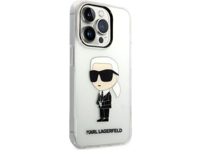 Karl Lagerfeld puzdro plastové Apple iPhone 14 Pro KLHCP14LHNIKT