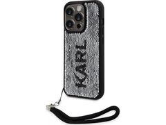 Karl Lagerfeld puzdro plastové Apple iPhone 14 Pro KLHCP14LPSQRK