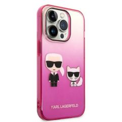 Karl Lagerfeld puzdro plastové Apple iPhone 14 Pro Max KLHCP14XTGKCP r