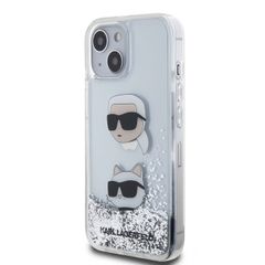 Karl Lagerfeld puzdro plastové Apple iPhone 15 KLHCP15SLDHKCNS s