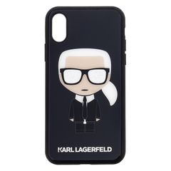 Karl Lagerfeld puzdro plastové Apple iPhone X/XS KLHCPXDLFKBK či