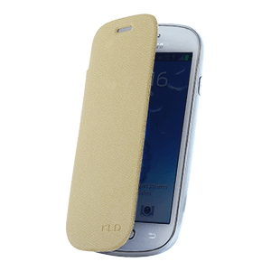 KLD puzdro knižka Samsung I8190 Galaxy S3 Mini Bei žlté