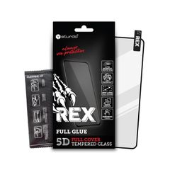Ochranné sklo Apple iPhone 12/12 Pro Rex 5D Full Glue čierne