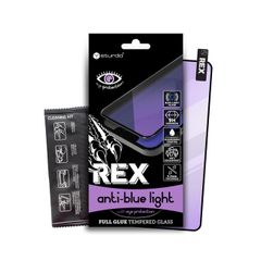 Ochranné sklo Apple iPhone 12/12 Pro Rex Anti-Blue Light čierne
