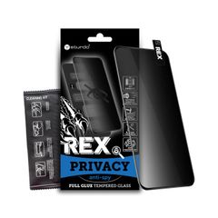 Ochranné sklo Samsung A530 Galaxy A53 Rex Privacy Full Glue čier