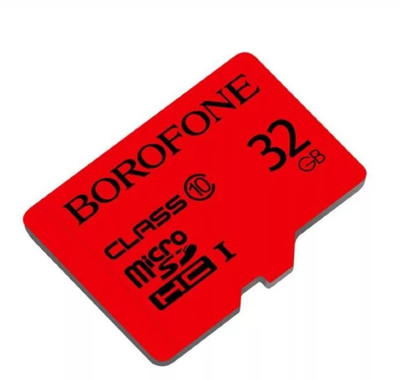 Pamäťová karta 32GB Borofone microSDHC class 10 bez adaptéra