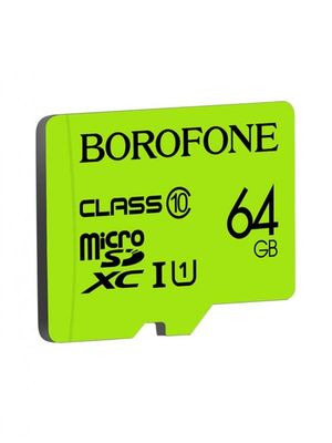 Pamäťová karta 64GB Borofone microSDHC class 10 bez adaptéra