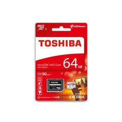 Pamäťová karta 64GB Toshiba microSDHC class 10 s adaptérom PT