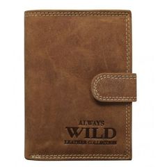 Peňaženka pánska Always Wild N4L-CHM bledo-hnedá