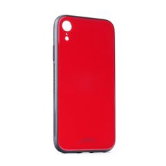 Puzdro gumené Apple iPhone 12/12 Pro Glass červené
