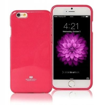 Puzdro gumené Apple iPhone 7/8/SE 2020 Jelly Case Mercury ružové