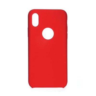 Puzdro gumené Apple iPhone X/XS Forcell silicone červené