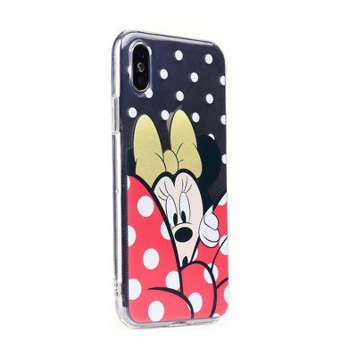 Puzdro gumené Apple iPhone X/XS Minnie Mouse vzor 015 PT
