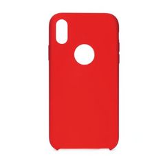 Puzdro gumené Apple iPhone XR Forcell silicone červené