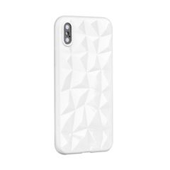 Puzdro gumené Apple iPhone XR Prism biele PT