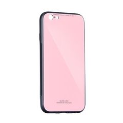 Puzdro gumené Apple iPhone X/XS Max Glass ružové PT